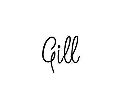 How to Draw Gill signature style? Angelique-Rose-font-FFP is a latest design signature styles for name Gill. Gill signature style 5 images and pictures png