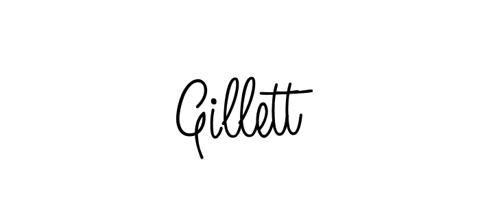 Here are the top 10 professional signature styles for the name Gillett. These are the best autograph styles you can use for your name. Gillett signature style 5 images and pictures png
