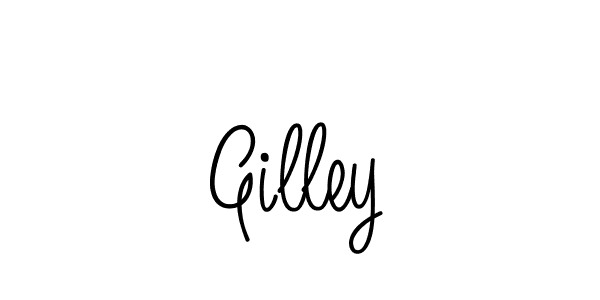 Also we have Gilley name is the best signature style. Create professional handwritten signature collection using Angelique-Rose-font-FFP autograph style. Gilley signature style 5 images and pictures png