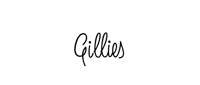 The best way (Angelique-Rose-font-FFP) to make a short signature is to pick only two or three words in your name. The name Gillies include a total of six letters. For converting this name. Gillies signature style 5 images and pictures png