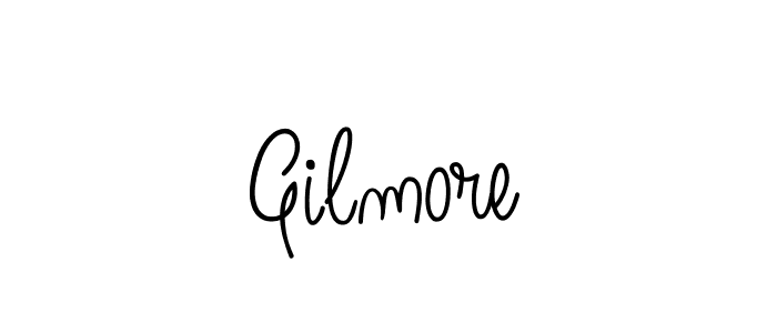 Use a signature maker to create a handwritten signature online. With this signature software, you can design (Angelique-Rose-font-FFP) your own signature for name Gilmore. Gilmore signature style 5 images and pictures png