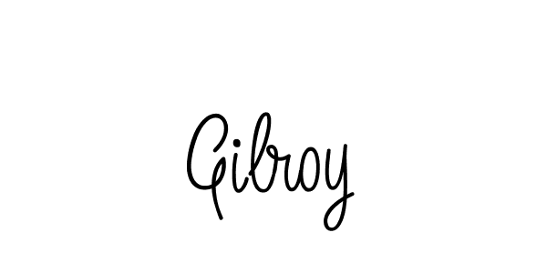 Design your own signature with our free online signature maker. With this signature software, you can create a handwritten (Angelique-Rose-font-FFP) signature for name Gilroy. Gilroy signature style 5 images and pictures png