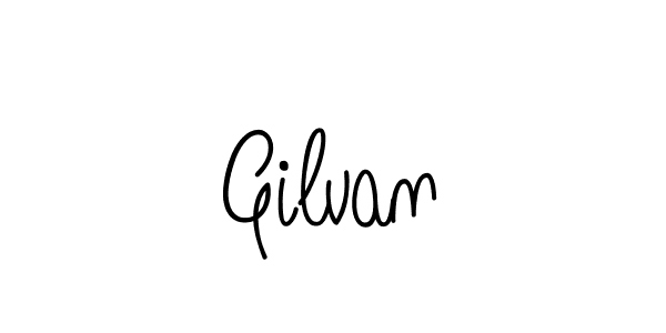 How to Draw Gilvan signature style? Angelique-Rose-font-FFP is a latest design signature styles for name Gilvan. Gilvan signature style 5 images and pictures png