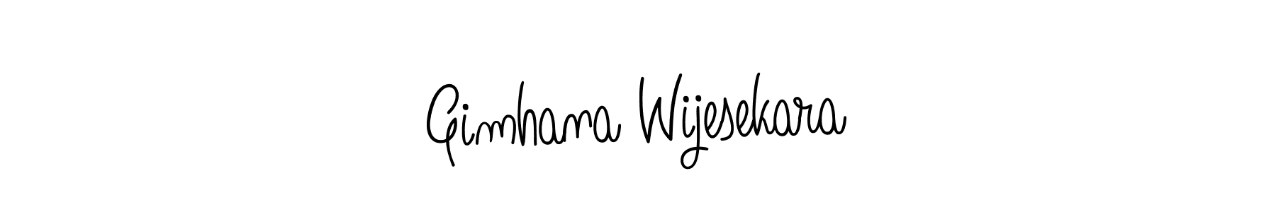 Angelique-Rose-font-FFP is a professional signature style that is perfect for those who want to add a touch of class to their signature. It is also a great choice for those who want to make their signature more unique. Get Gimhana Wijesekara name to fancy signature for free. Gimhana Wijesekara signature style 5 images and pictures png