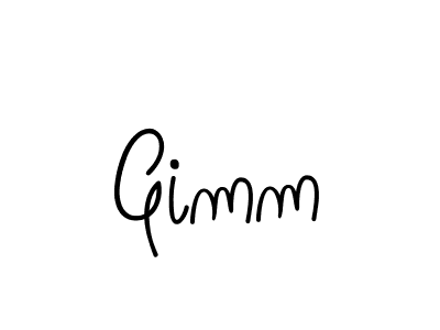 Create a beautiful signature design for name Gimm. With this signature (Angelique-Rose-font-FFP) fonts, you can make a handwritten signature for free. Gimm signature style 5 images and pictures png