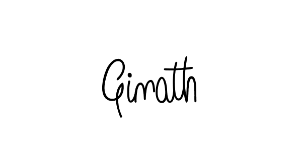 How to make Ginath signature? Angelique-Rose-font-FFP is a professional autograph style. Create handwritten signature for Ginath name. Ginath signature style 5 images and pictures png