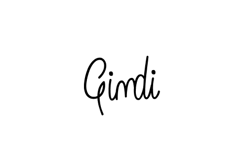 The best way (Angelique-Rose-font-FFP) to make a short signature is to pick only two or three words in your name. The name Gindi include a total of six letters. For converting this name. Gindi signature style 5 images and pictures png