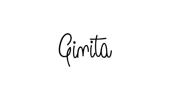 Here are the top 10 professional signature styles for the name Ginita. These are the best autograph styles you can use for your name. Ginita signature style 5 images and pictures png