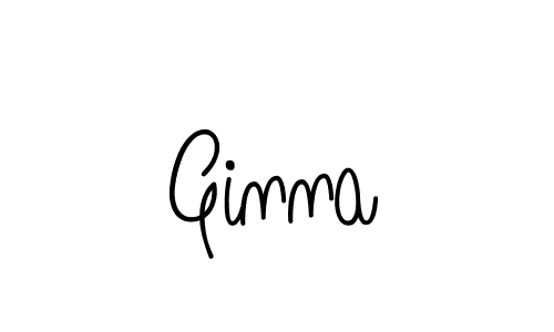 Make a beautiful signature design for name Ginna. Use this online signature maker to create a handwritten signature for free. Ginna signature style 5 images and pictures png