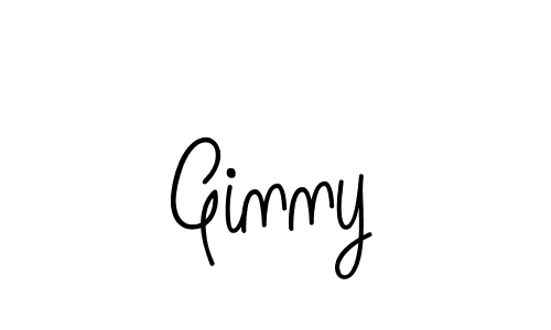 You should practise on your own different ways (Angelique-Rose-font-FFP) to write your name (Ginny) in signature. don't let someone else do it for you. Ginny signature style 5 images and pictures png