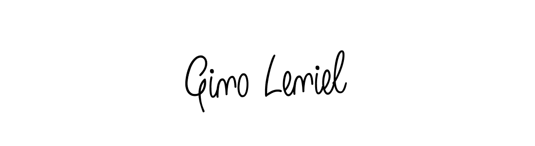 Here are the top 10 professional signature styles for the name Gino Leniel. These are the best autograph styles you can use for your name. Gino Leniel signature style 5 images and pictures png