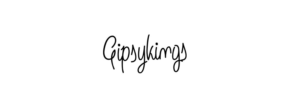 Make a beautiful signature design for name Gipsykings. With this signature (Angelique-Rose-font-FFP) style, you can create a handwritten signature for free. Gipsykings signature style 5 images and pictures png