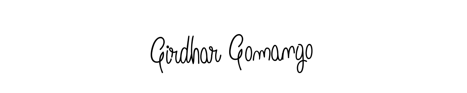 Make a beautiful signature design for name Girdhar Gomango. Use this online signature maker to create a handwritten signature for free. Girdhar Gomango signature style 5 images and pictures png