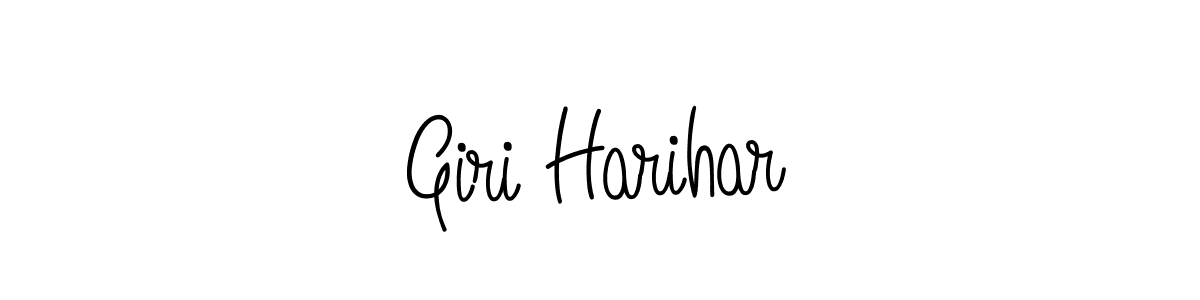 How to make Giri Harihar signature? Angelique-Rose-font-FFP is a professional autograph style. Create handwritten signature for Giri Harihar name. Giri Harihar signature style 5 images and pictures png