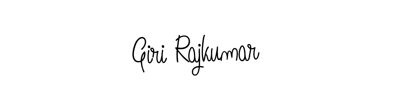 Angelique-Rose-font-FFP is a professional signature style that is perfect for those who want to add a touch of class to their signature. It is also a great choice for those who want to make their signature more unique. Get Giri Rajkumar name to fancy signature for free. Giri Rajkumar signature style 5 images and pictures png