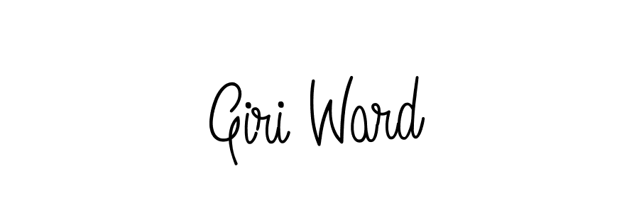 It looks lik you need a new signature style for name Giri Ward. Design unique handwritten (Angelique-Rose-font-FFP) signature with our free signature maker in just a few clicks. Giri Ward signature style 5 images and pictures png