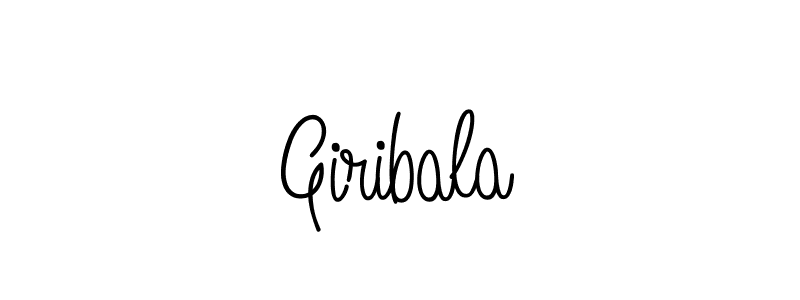 Also we have Giribala name is the best signature style. Create professional handwritten signature collection using Angelique-Rose-font-FFP autograph style. Giribala signature style 5 images and pictures png