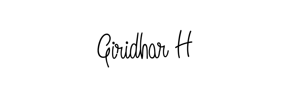 This is the best signature style for the Giridhar H name. Also you like these signature font (Angelique-Rose-font-FFP). Mix name signature. Giridhar H signature style 5 images and pictures png