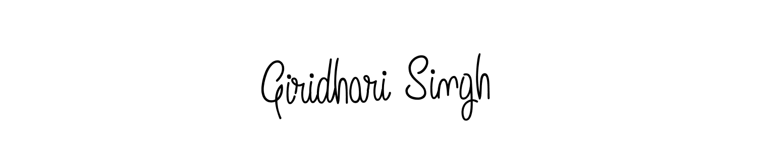 Angelique-Rose-font-FFP is a professional signature style that is perfect for those who want to add a touch of class to their signature. It is also a great choice for those who want to make their signature more unique. Get Giridhari Singh name to fancy signature for free. Giridhari Singh signature style 5 images and pictures png