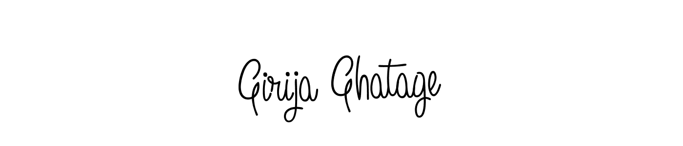 You can use this online signature creator to create a handwritten signature for the name Girija Ghatage. This is the best online autograph maker. Girija Ghatage signature style 5 images and pictures png