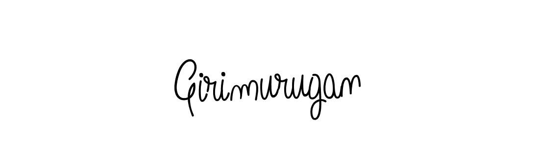 How to make Girimurugan signature? Angelique-Rose-font-FFP is a professional autograph style. Create handwritten signature for Girimurugan name. Girimurugan signature style 5 images and pictures png