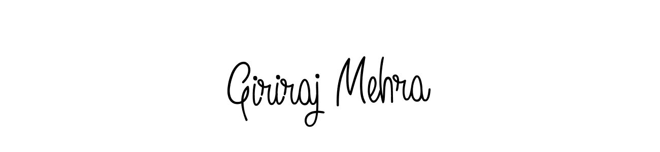 Also we have Giriraj Mehra name is the best signature style. Create professional handwritten signature collection using Angelique-Rose-font-FFP autograph style. Giriraj Mehra signature style 5 images and pictures png