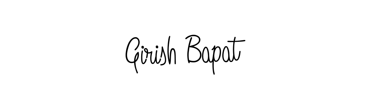 Once you've used our free online signature maker to create your best signature Angelique-Rose-font-FFP style, it's time to enjoy all of the benefits that Girish Bapat name signing documents. Girish Bapat signature style 5 images and pictures png