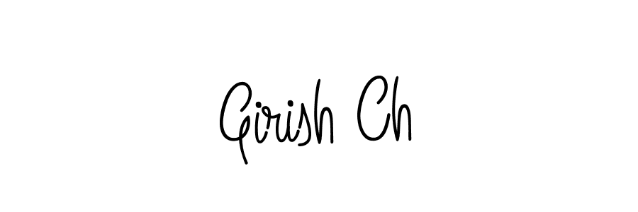 Make a short Girish Ch signature style. Manage your documents anywhere anytime using Angelique-Rose-font-FFP. Create and add eSignatures, submit forms, share and send files easily. Girish Ch signature style 5 images and pictures png