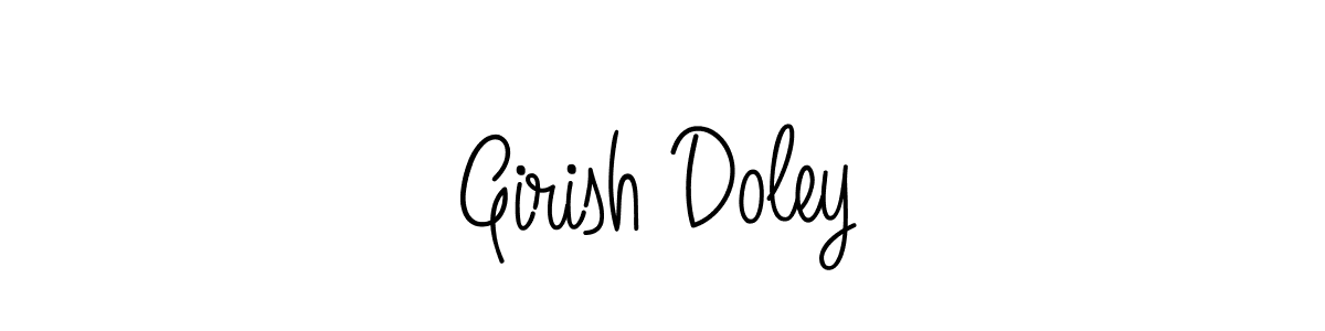 Make a beautiful signature design for name Girish Doley. Use this online signature maker to create a handwritten signature for free. Girish Doley signature style 5 images and pictures png