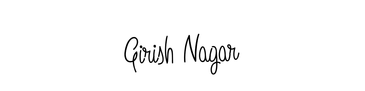 You can use this online signature creator to create a handwritten signature for the name Girish Nagar. This is the best online autograph maker. Girish Nagar signature style 5 images and pictures png