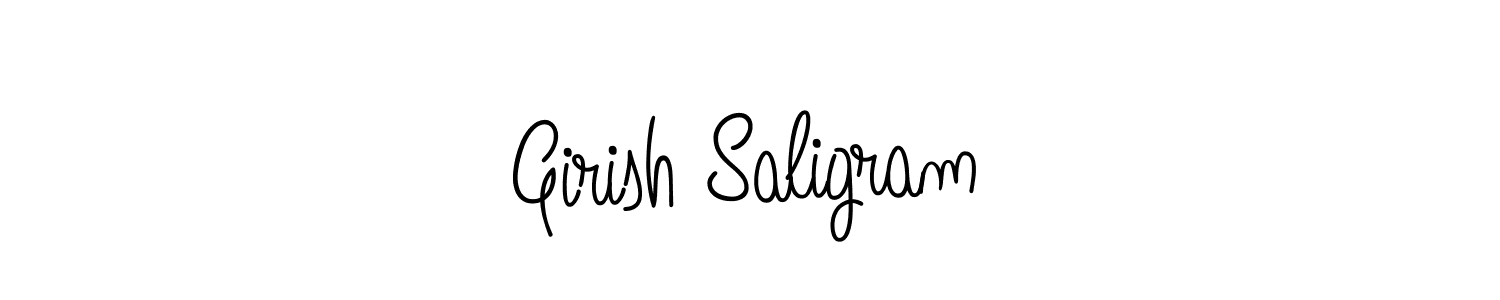 Once you've used our free online signature maker to create your best signature Angelique-Rose-font-FFP style, it's time to enjoy all of the benefits that Girish Saligram name signing documents. Girish Saligram signature style 5 images and pictures png