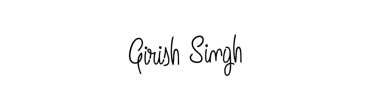 Also we have Girish Singh name is the best signature style. Create professional handwritten signature collection using Angelique-Rose-font-FFP autograph style. Girish Singh signature style 5 images and pictures png