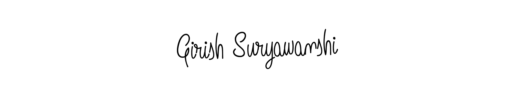 You can use this online signature creator to create a handwritten signature for the name Girish Suryawanshi. This is the best online autograph maker. Girish Suryawanshi signature style 5 images and pictures png