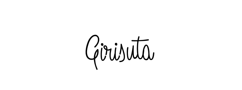 Also You can easily find your signature by using the search form. We will create Girisuta name handwritten signature images for you free of cost using Angelique-Rose-font-FFP sign style. Girisuta signature style 5 images and pictures png