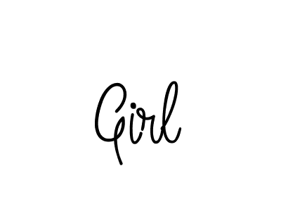 Design your own signature with our free online signature maker. With this signature software, you can create a handwritten (Angelique-Rose-font-FFP) signature for name Girl. Girl signature style 5 images and pictures png