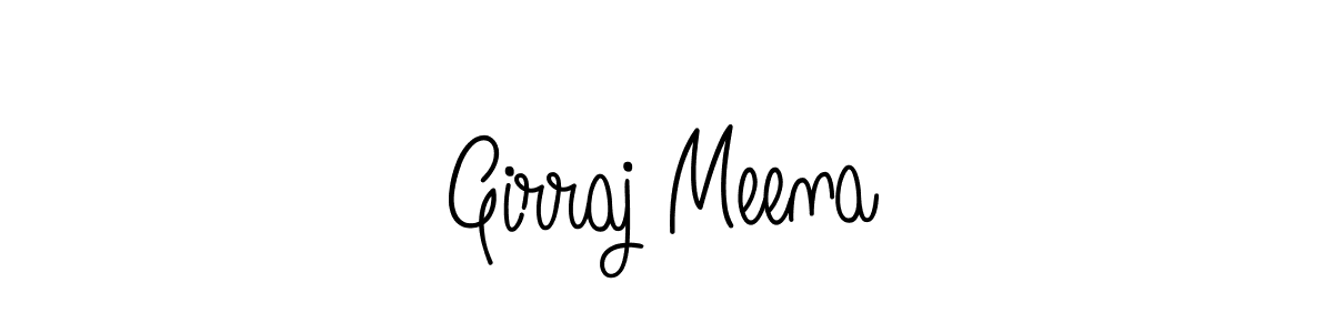 Make a beautiful signature design for name Girraj Meena. Use this online signature maker to create a handwritten signature for free. Girraj Meena signature style 5 images and pictures png