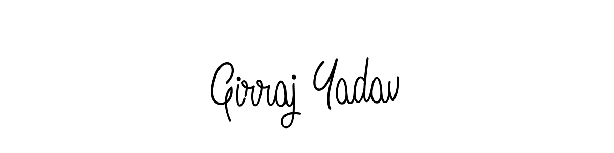 Make a short Girraj Yadav signature style. Manage your documents anywhere anytime using Angelique-Rose-font-FFP. Create and add eSignatures, submit forms, share and send files easily. Girraj Yadav signature style 5 images and pictures png