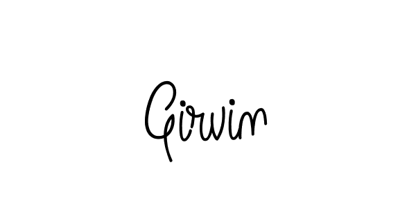 Here are the top 10 professional signature styles for the name Girvin. These are the best autograph styles you can use for your name. Girvin signature style 5 images and pictures png