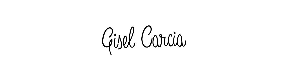Angelique-Rose-font-FFP is a professional signature style that is perfect for those who want to add a touch of class to their signature. It is also a great choice for those who want to make their signature more unique. Get Gisel Carcia name to fancy signature for free. Gisel Carcia signature style 5 images and pictures png