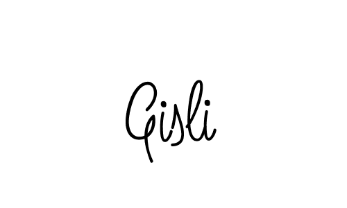 How to Draw Gisli signature style? Angelique-Rose-font-FFP is a latest design signature styles for name Gisli. Gisli signature style 5 images and pictures png