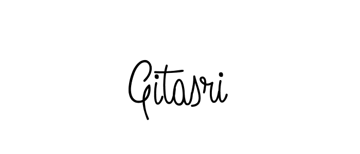 if you are searching for the best signature style for your name Gitasri. so please give up your signature search. here we have designed multiple signature styles  using Angelique-Rose-font-FFP. Gitasri signature style 5 images and pictures png