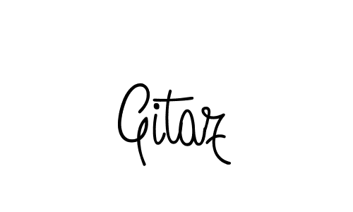 Here are the top 10 professional signature styles for the name Gitaz. These are the best autograph styles you can use for your name. Gitaz signature style 5 images and pictures png