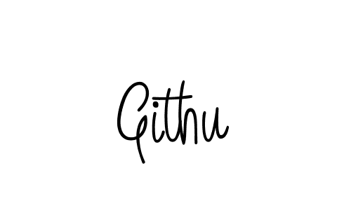 The best way (Angelique-Rose-font-FFP) to make a short signature is to pick only two or three words in your name. The name Githu include a total of six letters. For converting this name. Githu signature style 5 images and pictures png