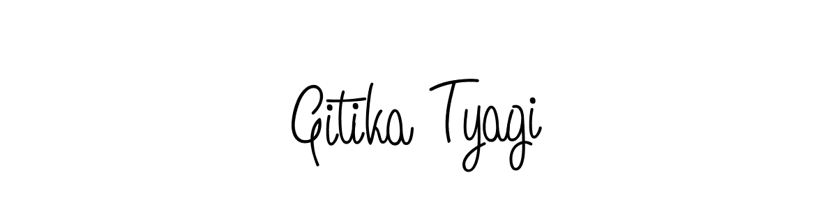 Also You can easily find your signature by using the search form. We will create Gitika Tyagi name handwritten signature images for you free of cost using Angelique-Rose-font-FFP sign style. Gitika Tyagi signature style 5 images and pictures png