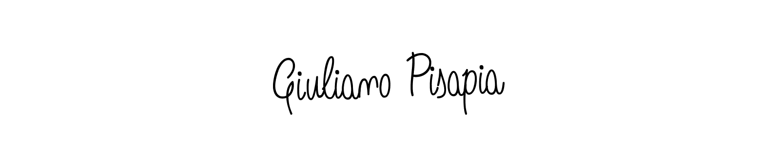 Also we have Giuliano Pisapia name is the best signature style. Create professional handwritten signature collection using Angelique-Rose-font-FFP autograph style. Giuliano Pisapia signature style 5 images and pictures png