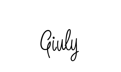 How to make Giuly signature? Angelique-Rose-font-FFP is a professional autograph style. Create handwritten signature for Giuly name. Giuly signature style 5 images and pictures png