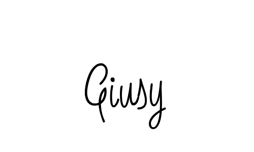 if you are searching for the best signature style for your name Giusy. so please give up your signature search. here we have designed multiple signature styles  using Angelique-Rose-font-FFP. Giusy signature style 5 images and pictures png