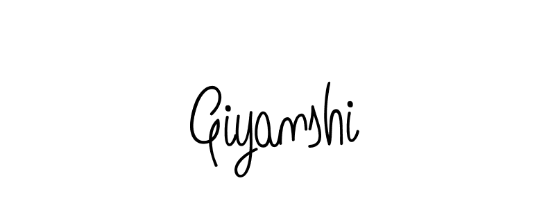 Make a beautiful signature design for name Giyanshi. Use this online signature maker to create a handwritten signature for free. Giyanshi signature style 5 images and pictures png
