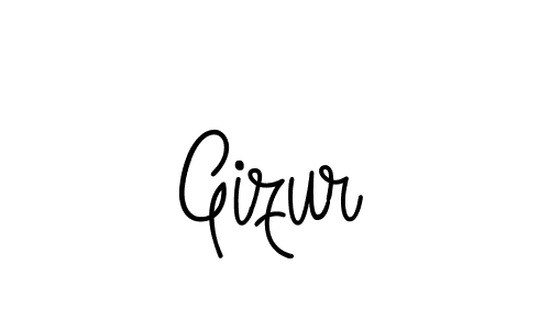 The best way (Angelique-Rose-font-FFP) to make a short signature is to pick only two or three words in your name. The name Gizur include a total of six letters. For converting this name. Gizur signature style 5 images and pictures png