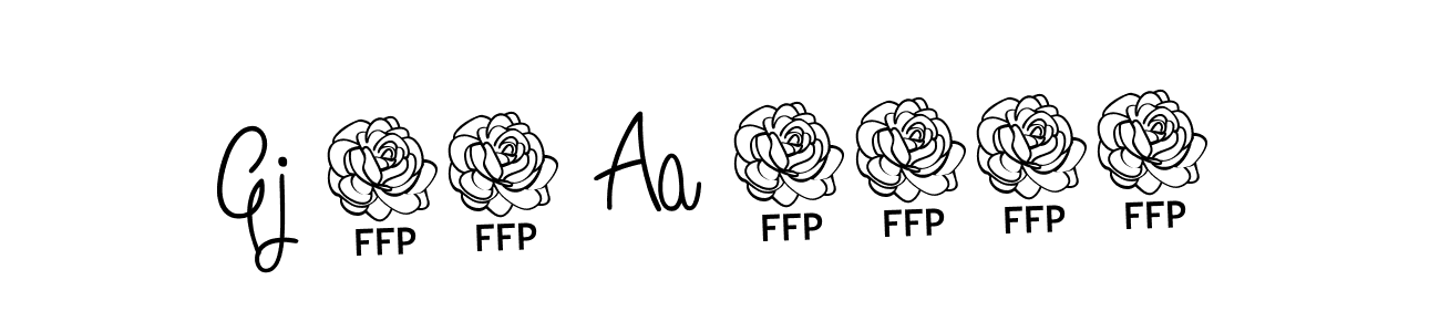 Angelique-Rose-font-FFP is a professional signature style that is perfect for those who want to add a touch of class to their signature. It is also a great choice for those who want to make their signature more unique. Get Gj 38 Aa 4353 name to fancy signature for free. Gj 38 Aa 4353 signature style 5 images and pictures png